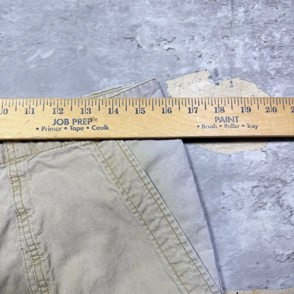 Vintage Banana Republic Safari & Travel Fatigue Pants Khaki Cotton 33x34